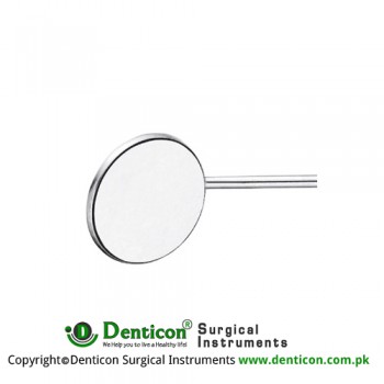 Mouth Mirror (Rhodium Coated) Fig. 5 Stainless Steel, Diameter 24 mm